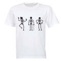 Skeleton Party - Halloween - Adults - T-Shirt