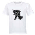 Skeleton Unicorn - Halloween - Kids T-Shirt