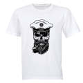 Skull Captain - Halloween - Adults - T-Shirt