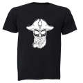 Skull Pirate - Halloween - Adults - T-Shirt