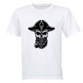 Skull Pirate - Halloween - Adults - T-Shirt
