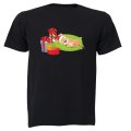 Sleeping Christmas Puppy - Kids T-Shirt