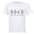 Skeletons - Halloween - Kids T-Shirt