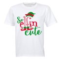 So Elfin' Cute - Christmas - Kids T-Shirt