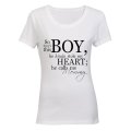 So there's this Boy who kinda Stole my Heart - he calls me MOMMY - Ladies - T-Shirt