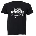 Social Distancing Expert - Adults - T-Shirt