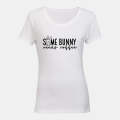 Some Bunny Needs Coffee - Easter - Ladies - T-Shirt