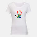 South Africa - Hand Print - Ladies - T-Shirt