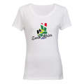 South Africa - Peace Sign - Ladies - T-Shirt
