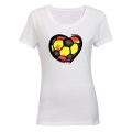Spain - Soccer Inspired - Ladies - T-Shirt
