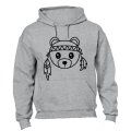 Teddy Bear Stencil - Hoodie