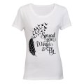 Spread your Wings & Fly - Ladies - T-Shirt