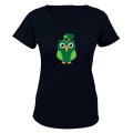 St. Patrick's Owl - Ladies - T-Shirt