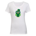 St. Patrick's Owl - Ladies - T-Shirt