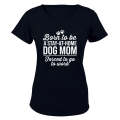 Stay At Home DOG MOM - Ladies - T-Shirt