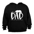Step Dad - Kinda Like a Real Dad But Better - Hoodie