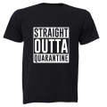 Straight Outta Quarantine - Kids T-Shirt