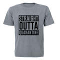 Straight Outta Quarantine - Kids T-Shirt