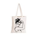 Strong Woman - Eco-Cotton Natural Fibre Bag