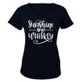 Sunshine and Whisky - Ladies - T-Shirt