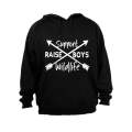 Support Wildlife - Raise Boys - Arrows - Hoodie