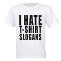 T-Shirt Slogans - Adults - T-Shirt