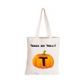 T - Halloween Pumpkin - Eco-Cotton Trick or Treat Bag