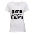 Teenage Daughter Survivor - Ladies - T-Shirt