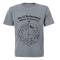 The IT Professional - Wheel of Answers - Adults - T-Shirt
