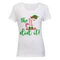 The ELF Did It - Christmas - Ladies - T-Shirt
