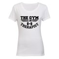 The Gym is my Therapist - Ladies - T-Shirt