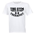 The Gym is my Therapist - Adults - T-Shirt