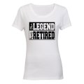 The Legend Has Retired - Ladies - T-Shirt