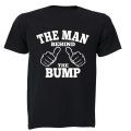 The Man Behind The Bump - Thumbs - Adults - T-Shirt
