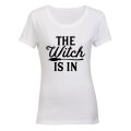 The Witch Is In - Halloween Inspired - Ladies - T-Shirt