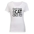 The Cat Did It - Ladies - T-Shirt