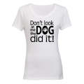 The Dog Did It - Ladies - T-Shirt