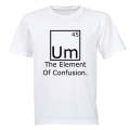 The Element of Confusion - Adults - T-Shirt