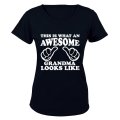 This is What an Awesome Grandma Looks Like - Ladies - T-Shirt