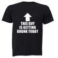 This Guy is Getting Drunk - Adults - T-Shirt