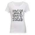 Tinsel in a Tangle - Christmas - Ladies - T-Shirt