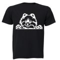 Toy Pomeranian - Peeking Dog - Adults - T-Shirt