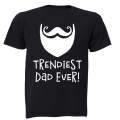 Trendiest Dad Ever - Beard - Adults - T-Shirt