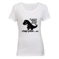 Dino - If you Happy and You know it.. - Ladies - T-Shirt