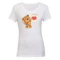Valentine Painter Teddy - Ladies - T-Shirt