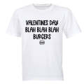 Valentine's Day - Burgers - Adults - T-Shirt