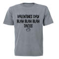 Valentine's Day - Tacos - Adults - T-Shirt