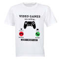 Video Games are Calling - Kids T-Shirt