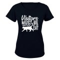 Must Be Approved By The Cat - Ladies - T-Shirt