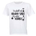 Vodka - Christmas Spirit - Adults - T-Shirt